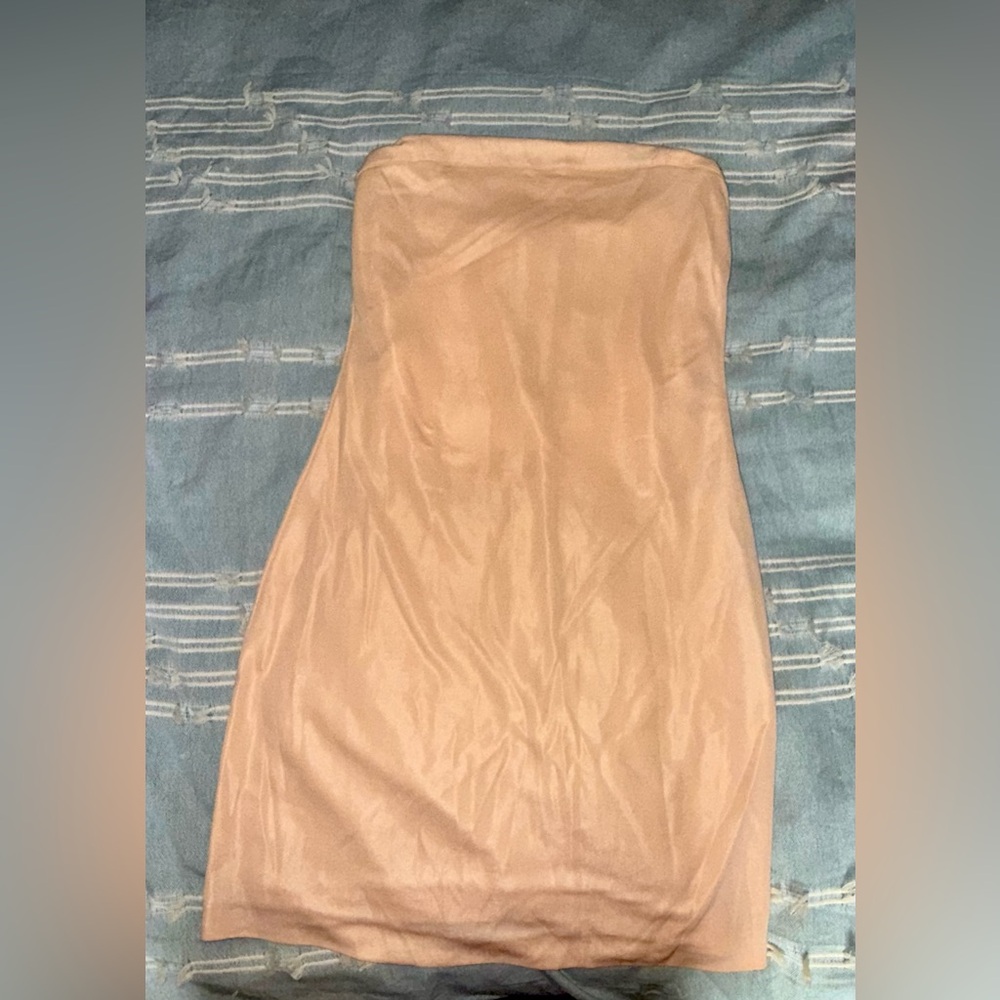 Versus by Versace nude Strapless Dress